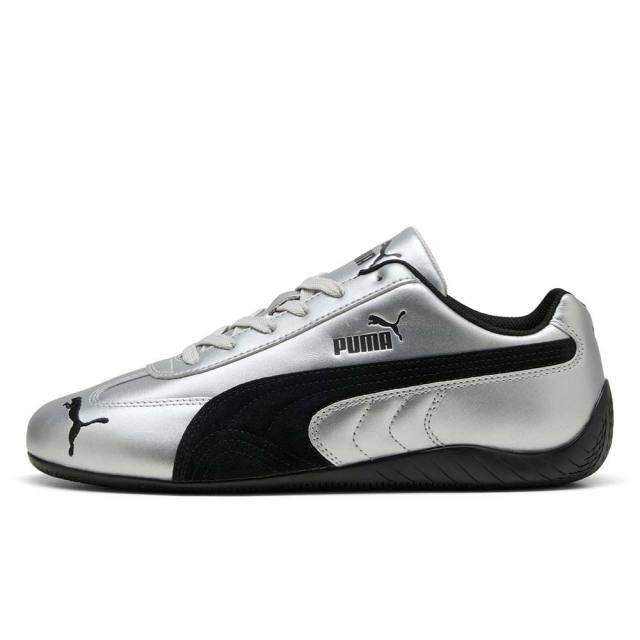 プーマ スピードキャット メタリック PUMA SPEEDCAT METALLIC PUMA Silver-PUMA Black メンズ レディース スニーカー BLACKPINK ROSE着用 403689-01