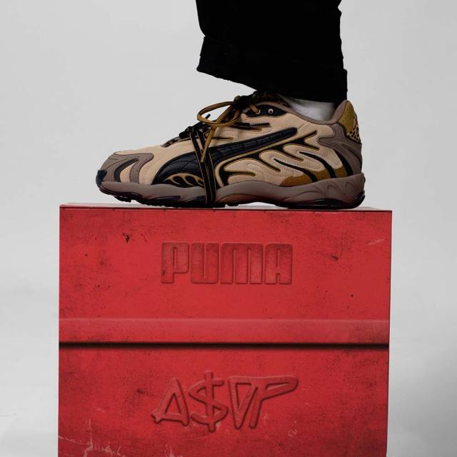 PUMAプーマA$APROCKYINHALELEOPAエイサップ・ロッキーインへイルレオパード405579-01