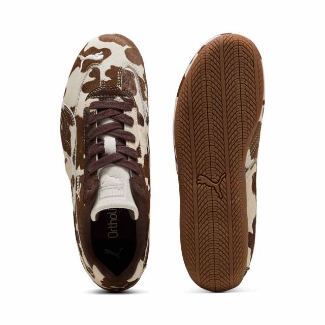 PUMA Speedcat ブラウン PUMA SPEEDCAT COW WNS CHOCOLATE BROWN-GUM（プーマ スピード