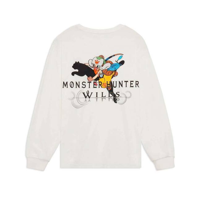 PUMAプーマMONSTERHUNTERLSTEEモンスターハンターワイルズ長袖Tシャツ636485-02