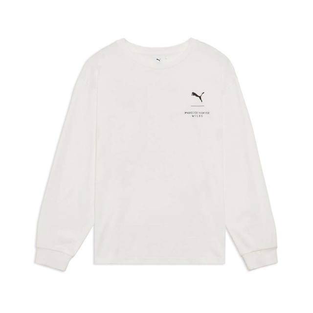 PUMAプーマMONSTERHUNTERLSTEEモンスターハンターワイルズ長袖Tシャツ636485-02