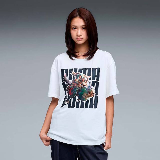 PUMAプーマMONSTERHUNTERSSTEEモンスターハンターワイルズ半袖Tシャツ636486-02