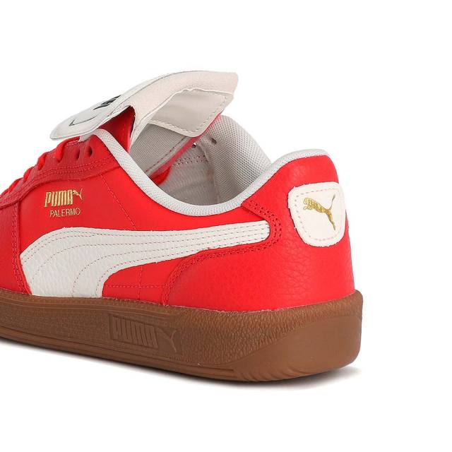 [PUMA] スニーカー パレルモ PALERMO レッドカラメル 楽天市場】PUMA プーマ スニーカー PALERMO 396463-24 パレルモ