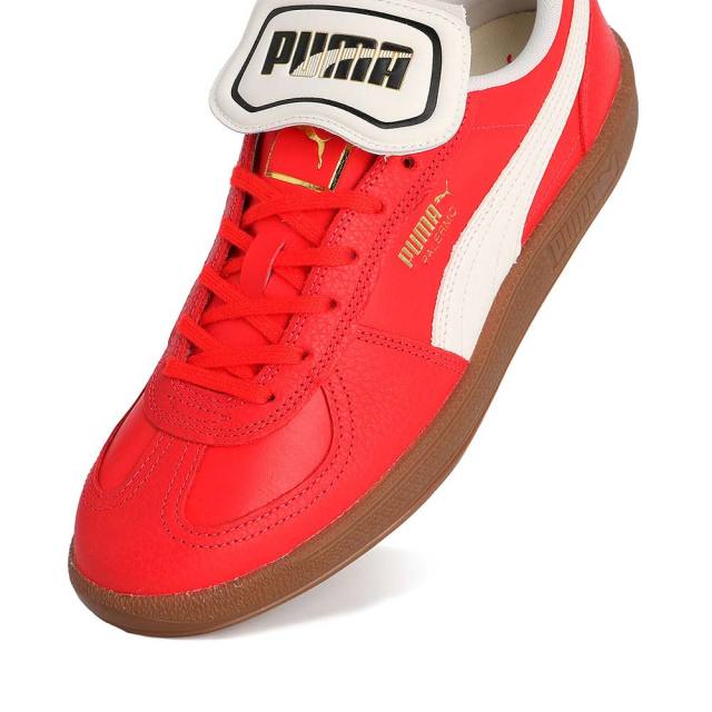 PUMA PALERMO PREMIUM スニーカー カラー：レッド PUMA プーマ パレルモ プレミアム スニーカー PALERMO PREMIUM