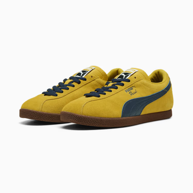 プーマ ブラジル レザー PUMA BRASIL LEATHER Lemon Meringue-Dazzling