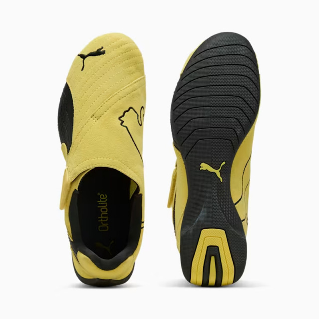 プーマ スリップキャット PUMA SLIPCAT Lemon Meringue-PUMA Black