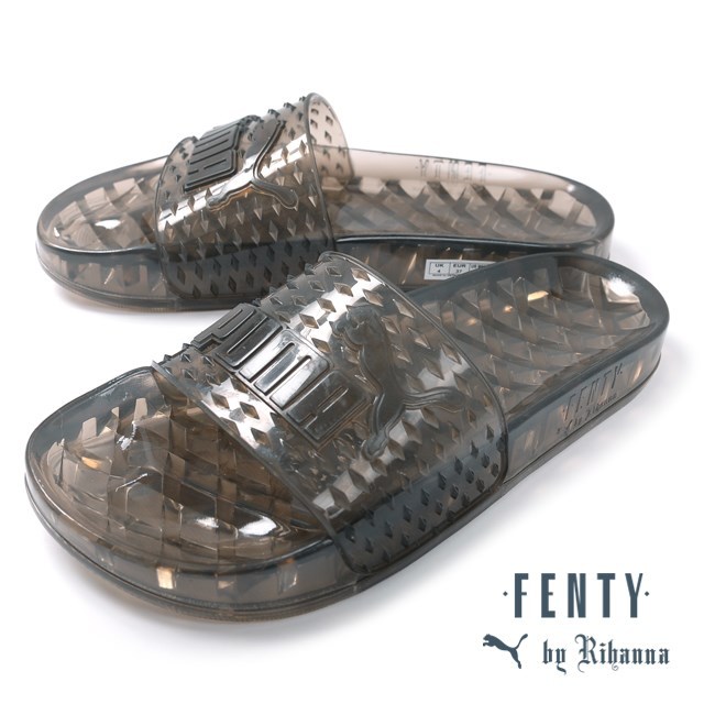fenty slides black