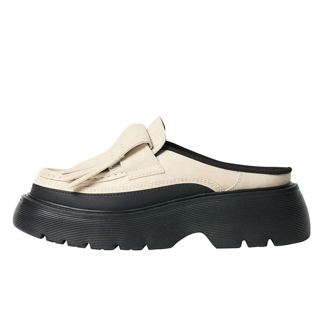 シャカ キルトローファーミュールチャンキー SHAKA KILT LOAFER