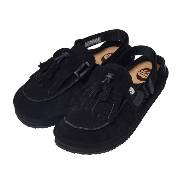 SHAKAシャカMOCMULETASSELSUEDEモックミュールタッセルスエードSK-296-Black