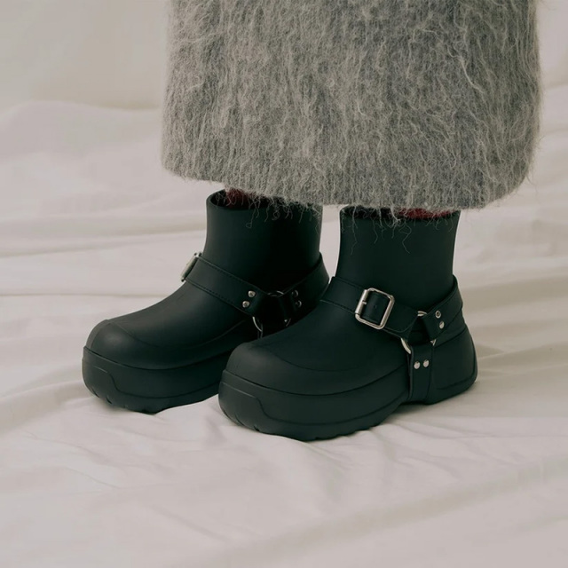 SHAKAシャカALLWEATHERRINGBOOTIEEVオールウェザーリングブーツSK-334-Black