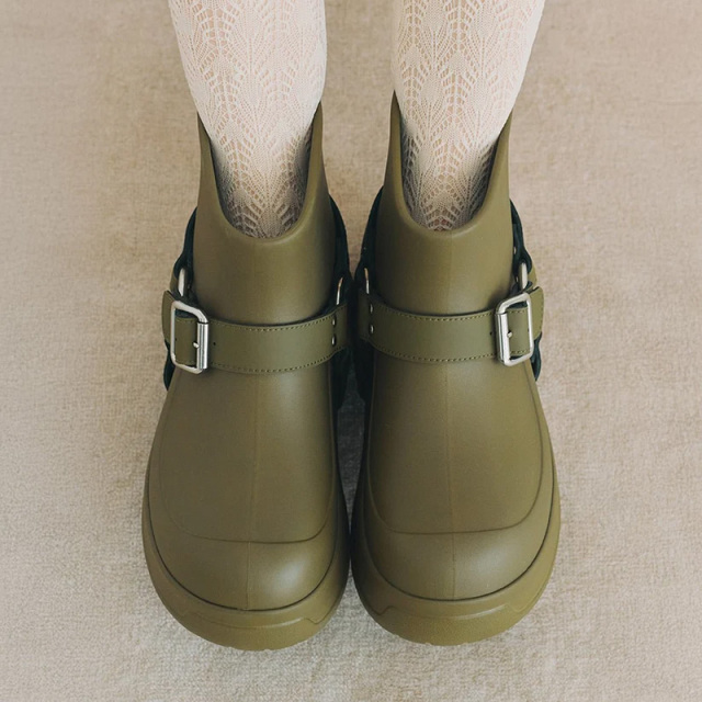 SHAKAシャカALLWEATHERRINGBOOTIEEVオールウェザーリングブーツSK-334-BrownArmy