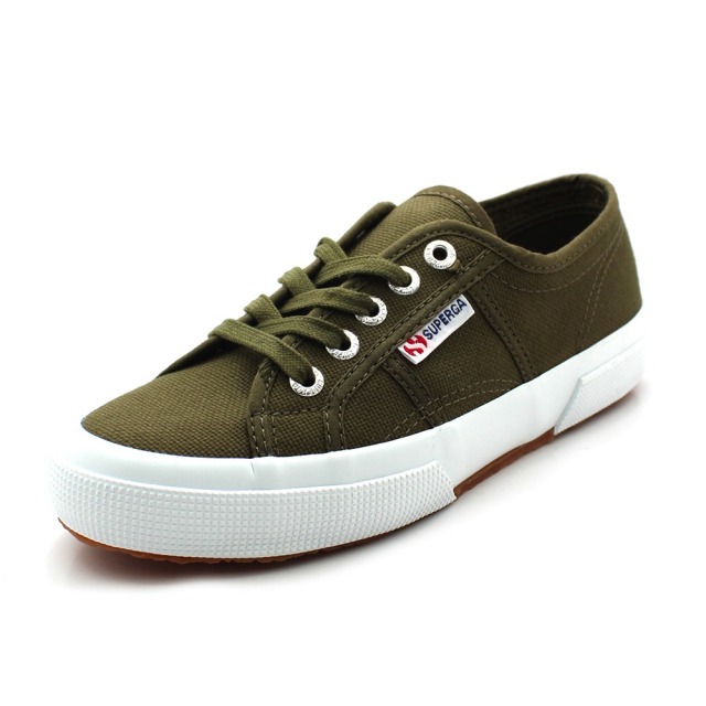スペルガ Superga 2750 Cotu Classic Mil Green メンズ レディース スニーカー S 595
