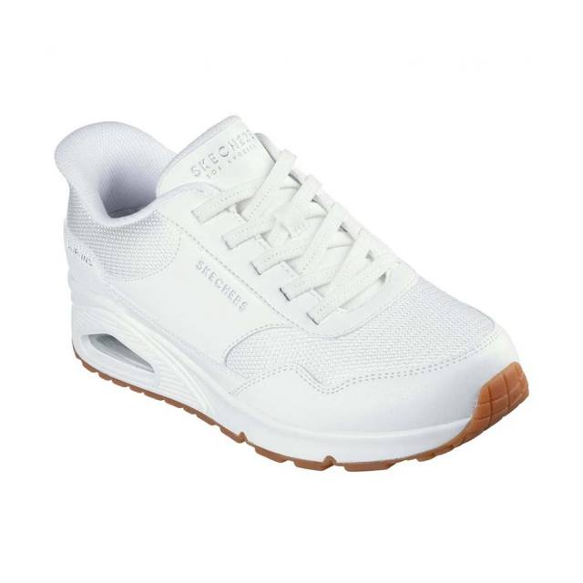 スケッチャーズ ウノ - バンクシア SKECHERS UNO-BANKSIA ホワイト レディース スニーカー スリップインズ 177117W-WHT SKECHERSスケッチャーズUNO-BANKSIAウノ-バンクシア177117W-WHT