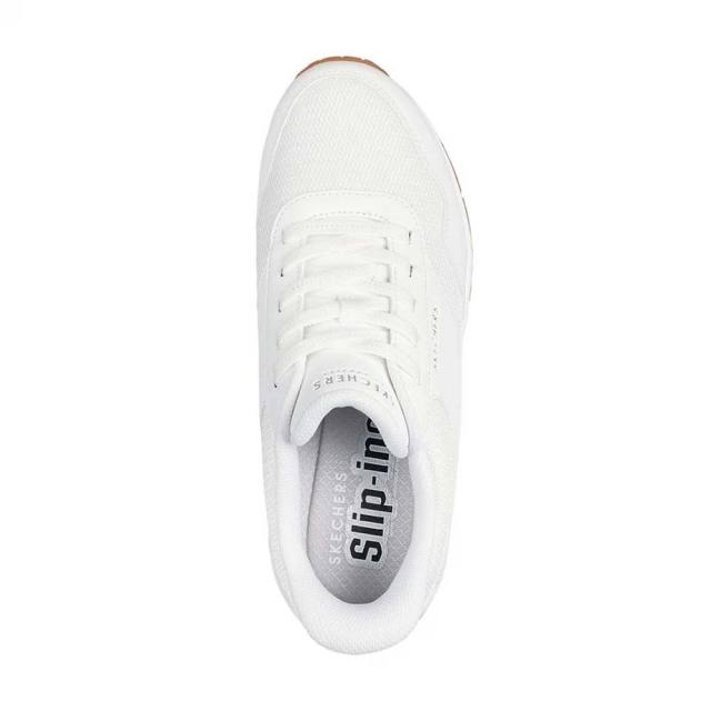 スケッチャーズ ウノ - バンクシア SKECHERS UNO-BANKSIA ホワイト レディース スニーカー スリップインズ 177117W-WHT SKECHERSスケッチャーズUNO-BANKSIAウノ-バンクシア177117W-WHT