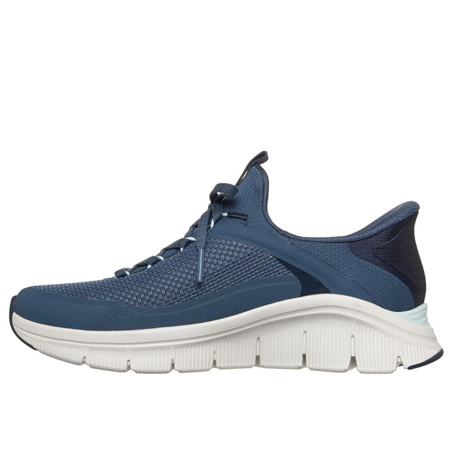 スケッチャーズ フレックス SKECHERS FLEX ネイビー レディース