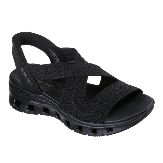 SKECHERSスケッチャーズGLIDE-STEPPRO-EVERYDAYGLIDEグライドステッププロサンダル-エブリデーグライド119557-BBK