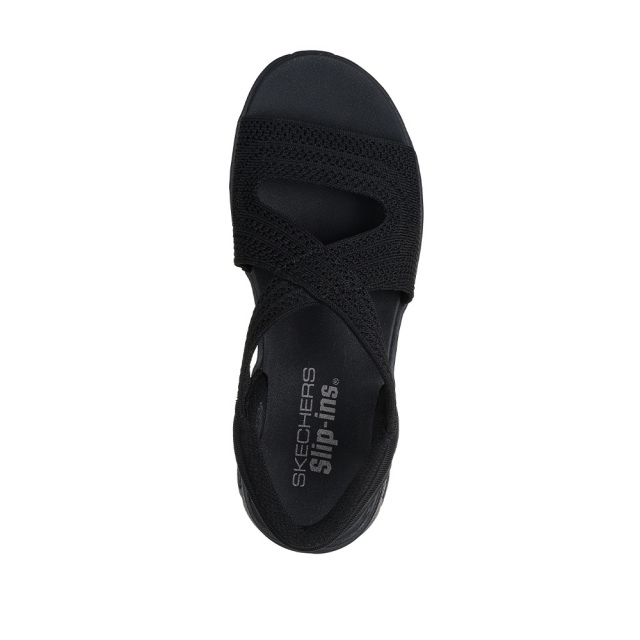 SKECHERSスケッチャーズGLIDE-STEPPRO-EVERYDAYGLIDEグライドステッププロサンダル-エブリデーグライド119557-BBK