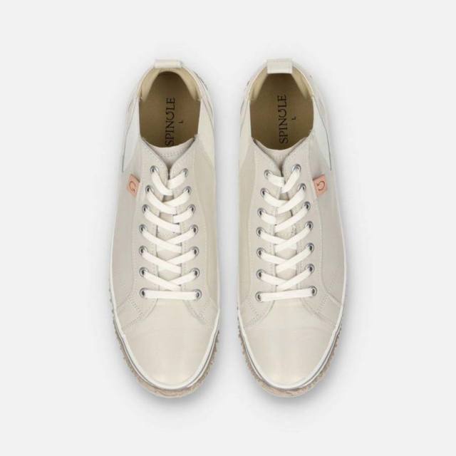 スピングルSPINGLESP-442IvoryメンズレディーススニーカーレザーサイドゴアSP442-IVO