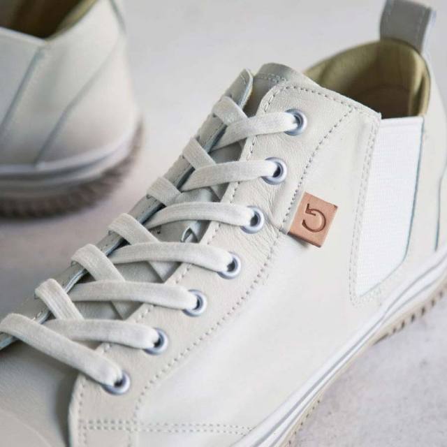 スピングルSPINGLESP-442IvoryメンズレディーススニーカーレザーサイドゴアSP442-IVO