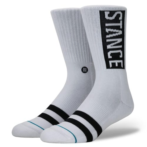 スタンス STANCE メンズ レディース ソックス 靴下 OG WHITE M556D17OGG-WHT
