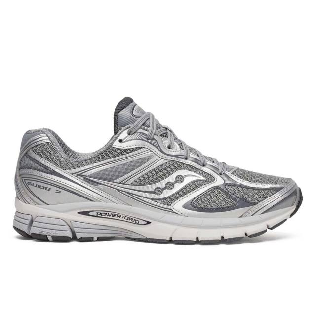 サッカニー プログリッドガイド7 Saucony PROGRID GUIDE 7 グレー／シルバー メンズ レディース スニーカー SAUS70936-12