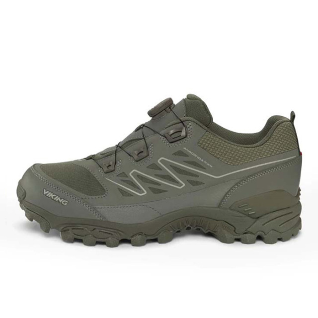 VIKING Anaconda 4x4 Low WP BOA OLIVE VF-95645-37