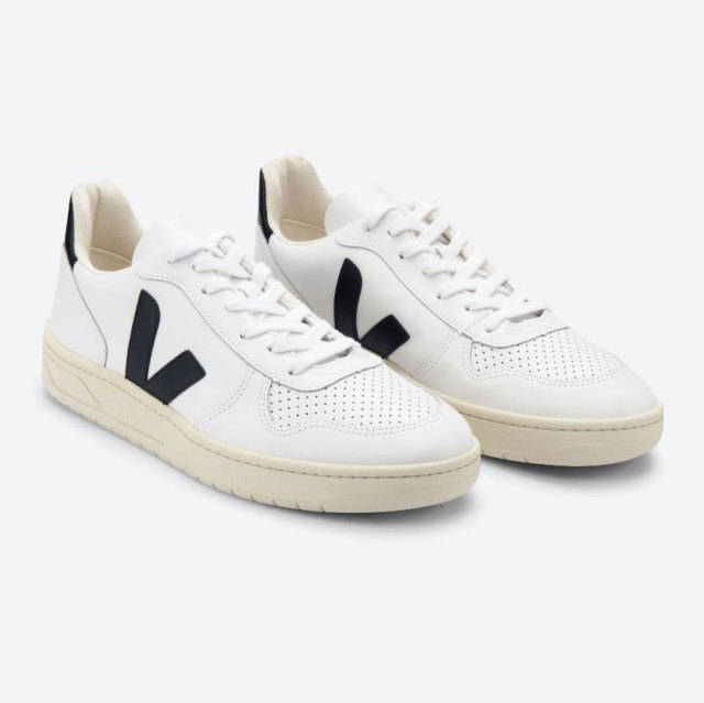 ヴェジャ V10 VEJA V10 EXTRA WHITE BLACK メンズ スニーカー サスティナブル VJVX020005