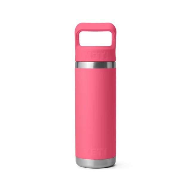 YETI  イエティ RAMBLER 18 OZ WATER BOTTLE WITH STRAW CAP 21071502325 TROPICAL PINK
