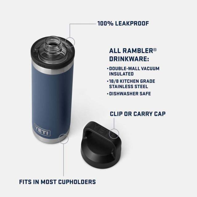 YETI - [限定色・新品]　● YETI 　18oz Bottle ●　ステンレス　ボトル YETI イエティ ランブラー 18onz ステンレスボトル 水筒 釣り
