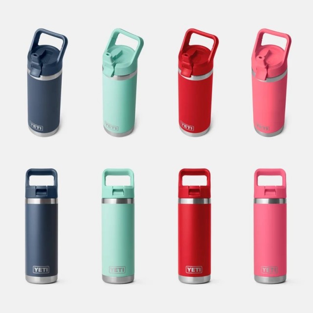 YETI  イエティ RAMBLER 18 OZ WATER BOTTLE WITH STRAW CAP 21071504085 SEAFOAM
