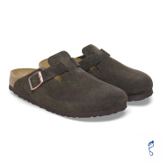 【良品】 ビリケンシュトック BIRKENSTOCK ボストン レザー 41 Boston Chunky / ボストン チャンキー スムースレザー ブラック