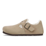 ビルケンシュトック ロンドンシアリング スエードレザー BIRKENSTOCK London Shearling トープ レディース シューズ ナロー幅 1028470