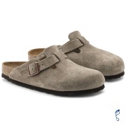BIRKENSTOCKビルケンシュトックBostonSuedeLeatherボストンスエードレザートープ060461