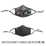 クローム シチズン フェイス マスク CHROME CITIZEN FACEMASK BLACK/WOODLAND CAMO M/Lサイズ SURVIVAL GEAR AC206WCBK