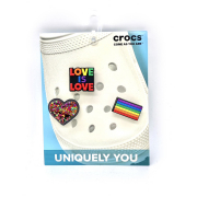 crocsクロックスPRIDECELEBRATION3PACKジビッツチャームプライドセレブレーション3パック10008692