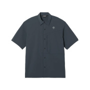 DESCENTEデサントWINDSHELLH/SSHIRTPB.ウィンドシェルハーフスリーブシャツポケッタブル仕様DO6SHS01M-NV13
