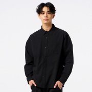 hummelヒュンメルPLAYSEERSUCKERL/SFULL-BUTTONSHIRTPLAYシアサッカー長袖フルボタンシャツHAW4238-90