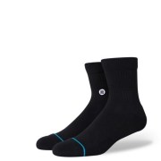 スタンス STANCE ICON QUARTER BLACK メンズ レディース ソックス A356A21IQT-BLK