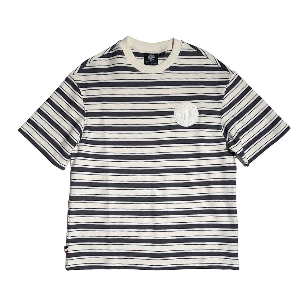 PALLADIUMパラディウムStripedlooseshortTストライプルーズショートTシャツ109652-811