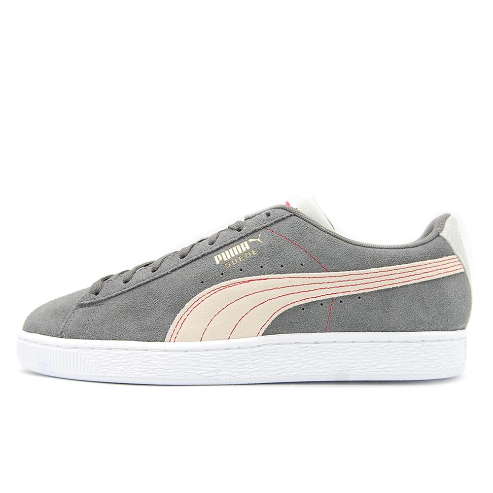 プーマ Puma Suede Decades Castlerock Eggnog Puma White メンズ スニーカー 01