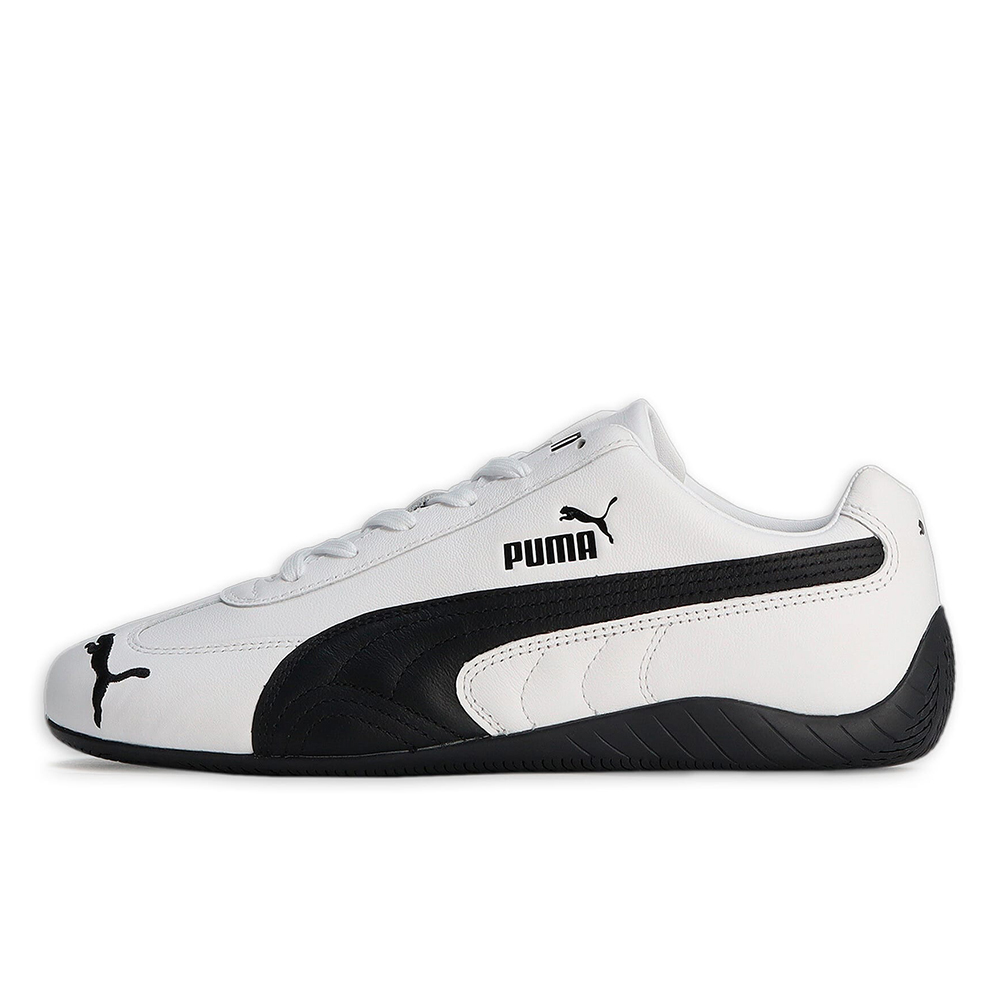 プーマ スピード キャット レザー PUMA SPEEDCAT LTH PUMA WHITE-PUMA BLACK メンズ レディース スニーカー 401603-02 pm4f-401603-02