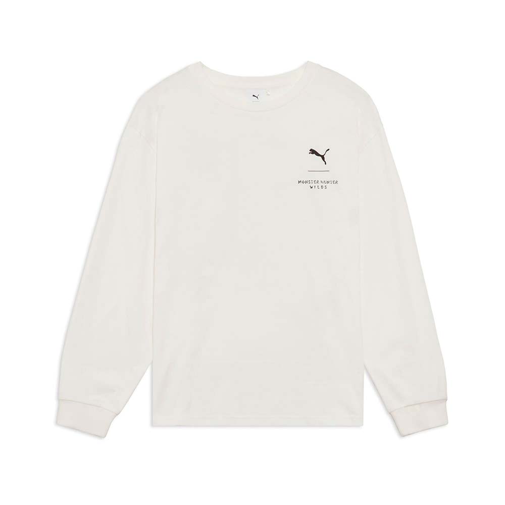 PUMAプーマMONSTERHUNTERLSTEEモンスターハンターワイルズ長袖Tシャツ636485-02