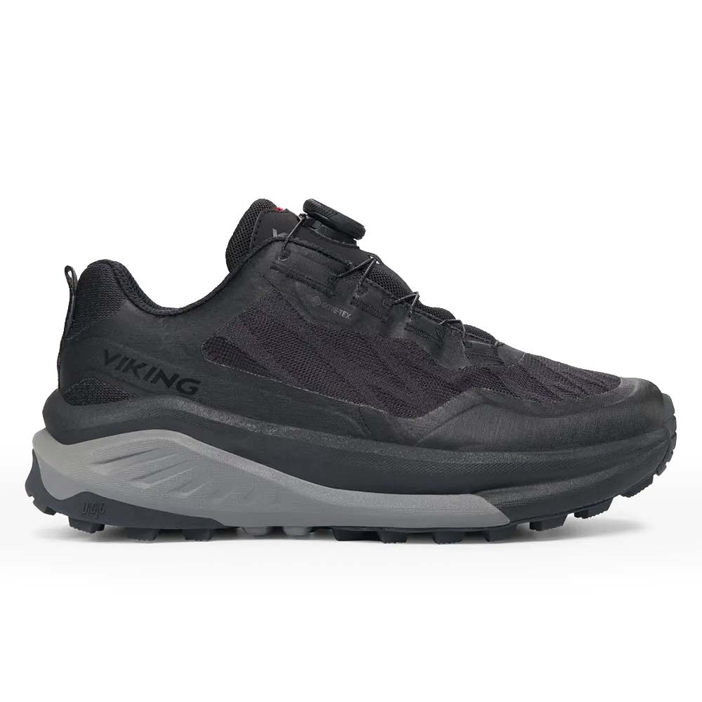 バイキング アナコンダ ハイク ロー ゴアテックス ボア VIKING Anaconda Hike Low GTX BOA Black メンズ レディース 登山 GORE-TEX 透湿 防水シューズ VF-53875-2