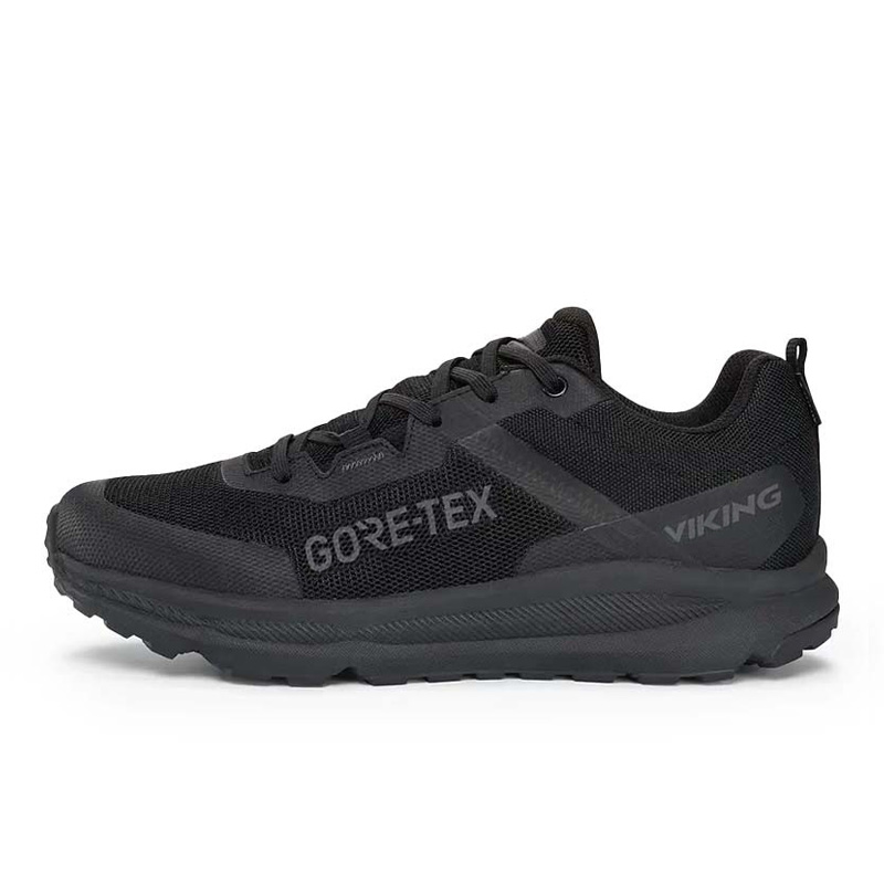 ヴィーキング ストライド ロー ゴアテックス VIKING Stride Low GTX BLACK メンズ 登山 透湿 防水シューズ VF-94580-2