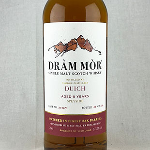 ドゥイッチ(タムデュー)8年2016　1stフィルPXホグスヘッドフィニッシュ　DRAM MOR　57.2%　700ml