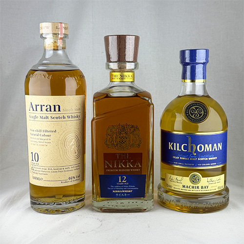 Arran & Kilchoman シングルモルトウイスキーセット Arran & Kilchoman シングルモルトウイスキーセット