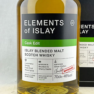 ウイスキー ELEMENTS of ISLAY Cask Edit 700ml 46% EDEE338E-C6F2-435A-945F-