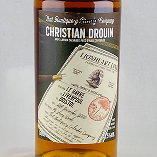 カルバドス21年 ブティックウイスキー バッチ1 41.5% 500ml シングル