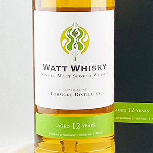 トーモア12年2010　ワットウイスキー　ライバレル　59.3％