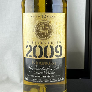 ベンネヴィス12年2009　キングスバリーゴールド　62.9%